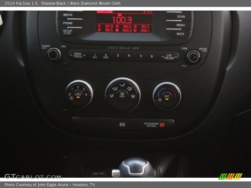 Shadow Black / Black Diamond Woven Cloth 2014 Kia Soul 1.6