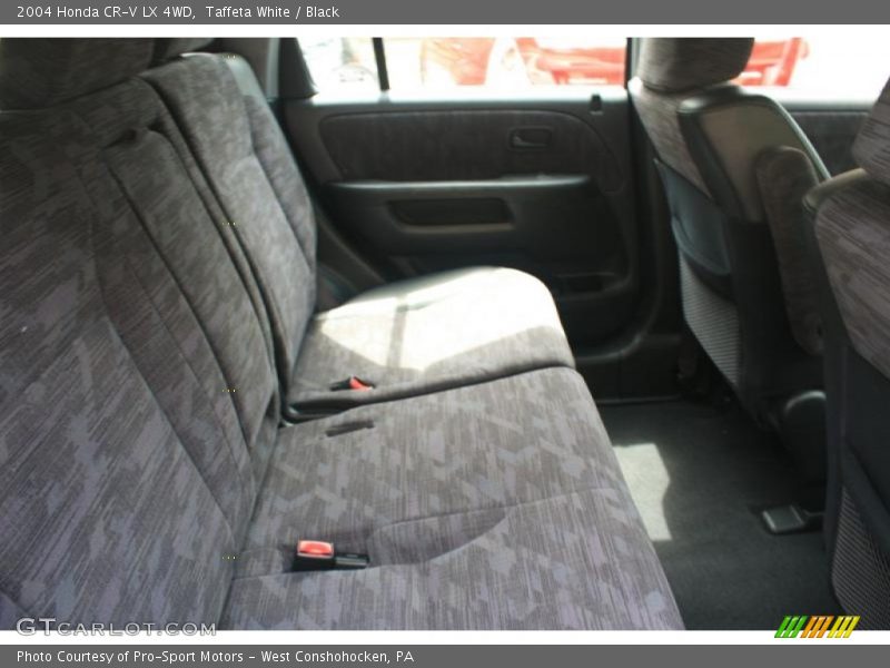 Taffeta White / Black 2004 Honda CR-V LX 4WD