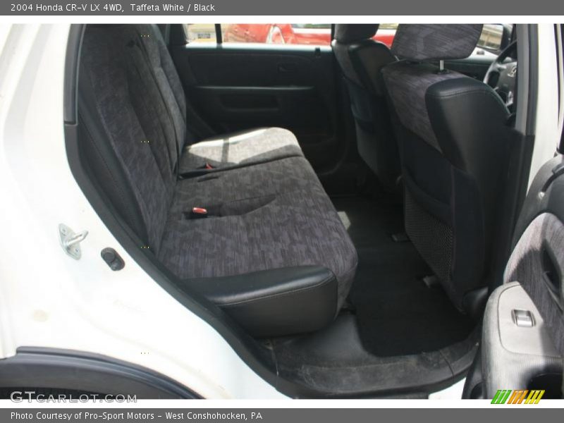 Taffeta White / Black 2004 Honda CR-V LX 4WD