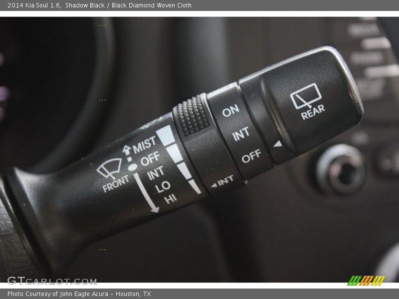 Shadow Black / Black Diamond Woven Cloth 2014 Kia Soul 1.6