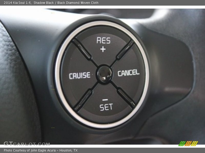 Shadow Black / Black Diamond Woven Cloth 2014 Kia Soul 1.6