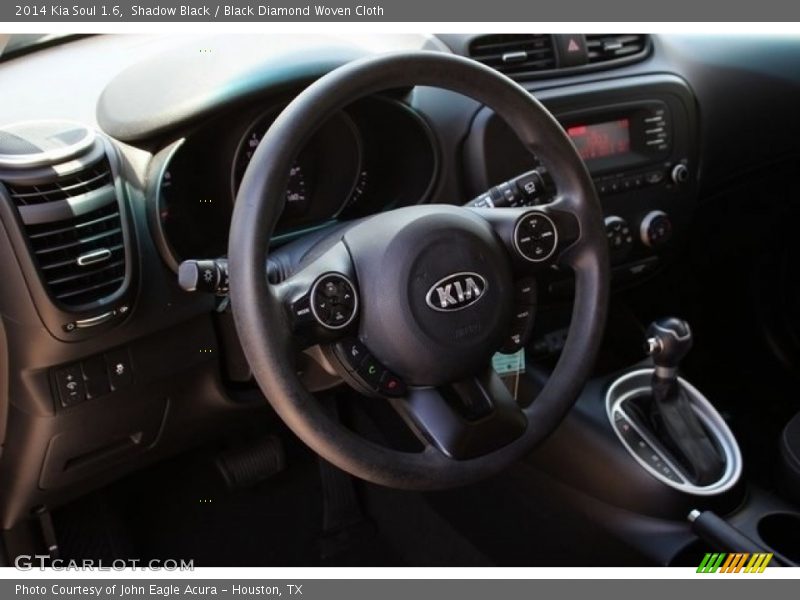 Shadow Black / Black Diamond Woven Cloth 2014 Kia Soul 1.6