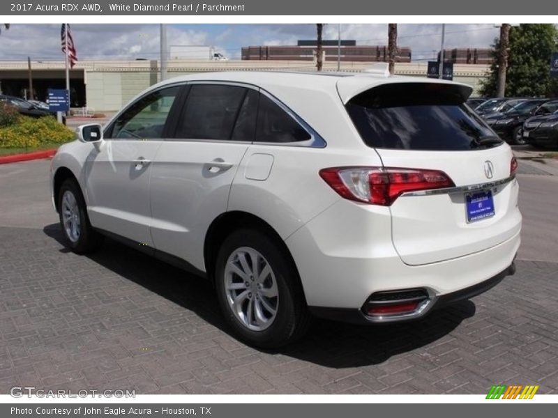 White Diamond Pearl / Parchment 2017 Acura RDX AWD