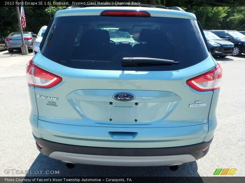 Frosted Glass Metallic / Charcoal Black 2013 Ford Escape SE 1.6L EcoBoost