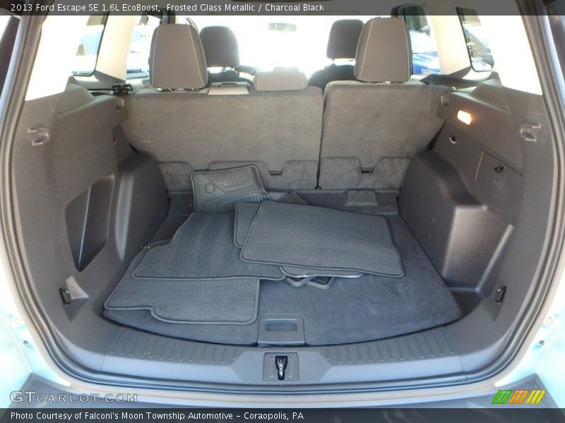 Frosted Glass Metallic / Charcoal Black 2013 Ford Escape SE 1.6L EcoBoost