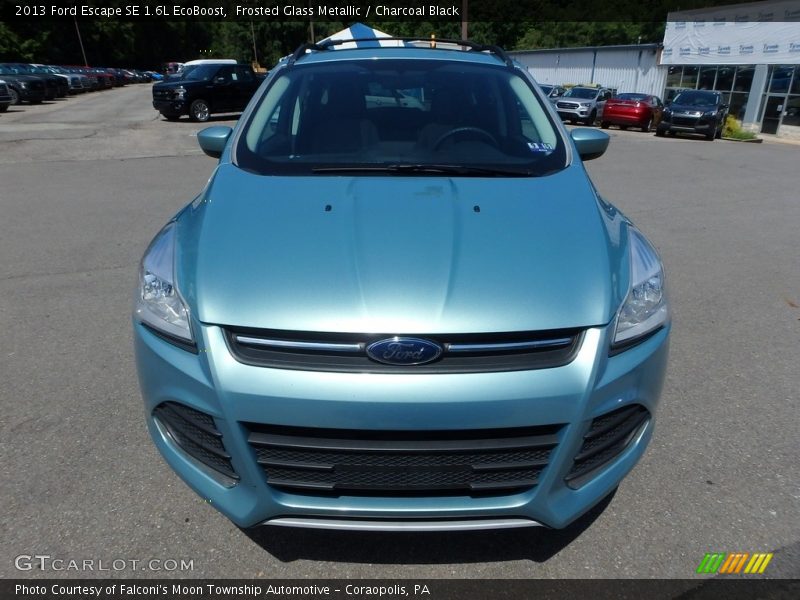 Frosted Glass Metallic / Charcoal Black 2013 Ford Escape SE 1.6L EcoBoost