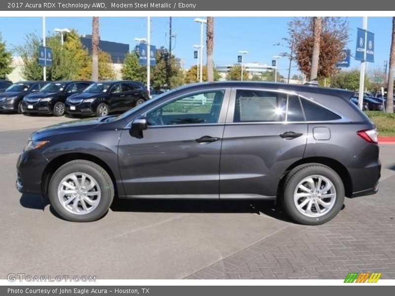 Modern Steel Metallic / Ebony 2017 Acura RDX Technology AWD