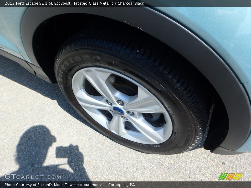 Frosted Glass Metallic / Charcoal Black 2013 Ford Escape SE 1.6L EcoBoost