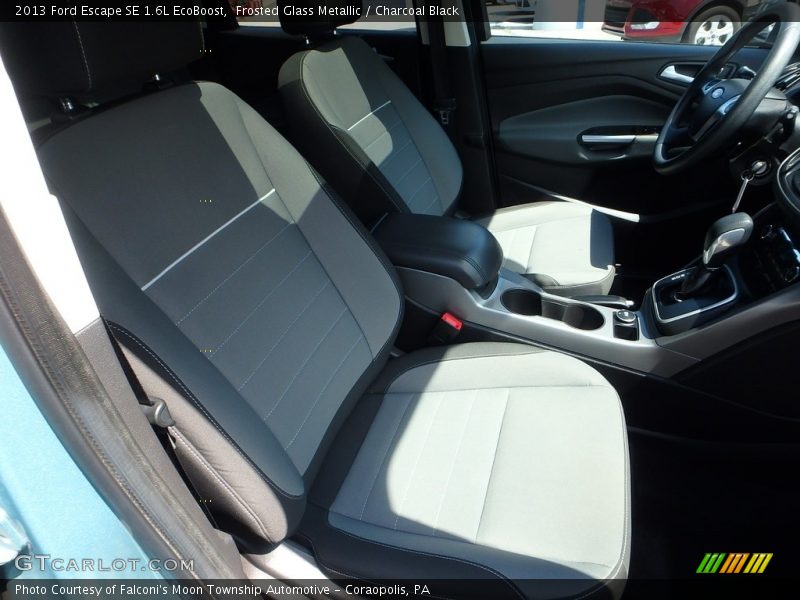 Frosted Glass Metallic / Charcoal Black 2013 Ford Escape SE 1.6L EcoBoost