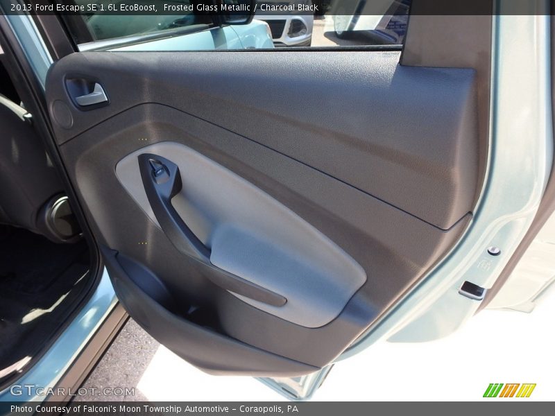 Frosted Glass Metallic / Charcoal Black 2013 Ford Escape SE 1.6L EcoBoost