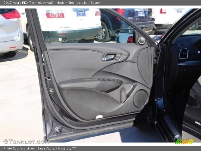 Modern Steel Metallic / Ebony 2017 Acura RDX Technology AWD