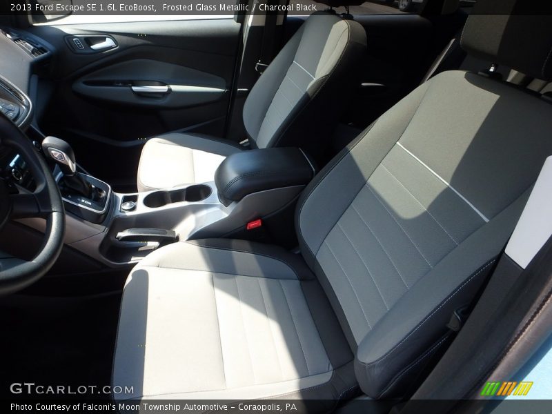 Frosted Glass Metallic / Charcoal Black 2013 Ford Escape SE 1.6L EcoBoost