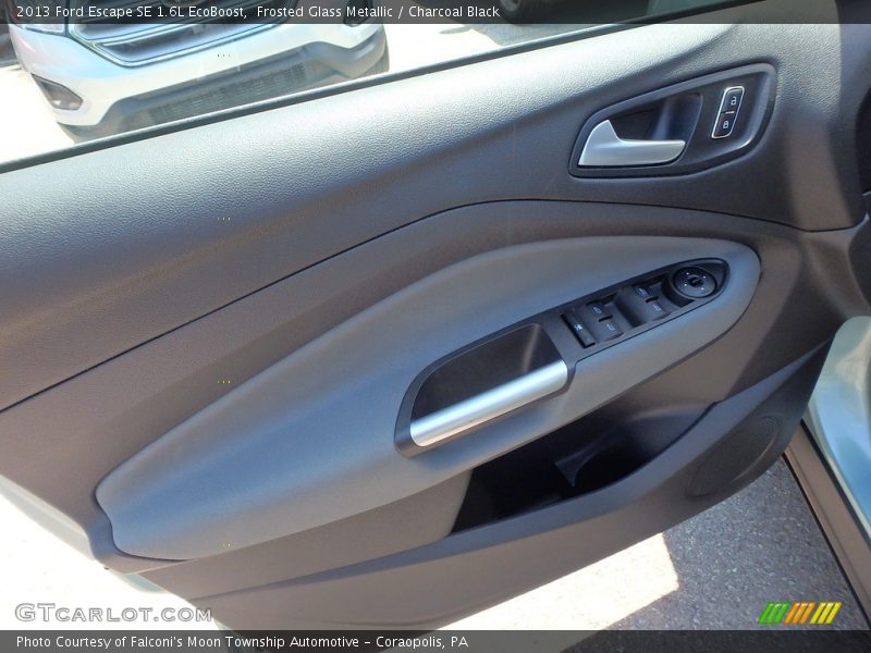 Frosted Glass Metallic / Charcoal Black 2013 Ford Escape SE 1.6L EcoBoost