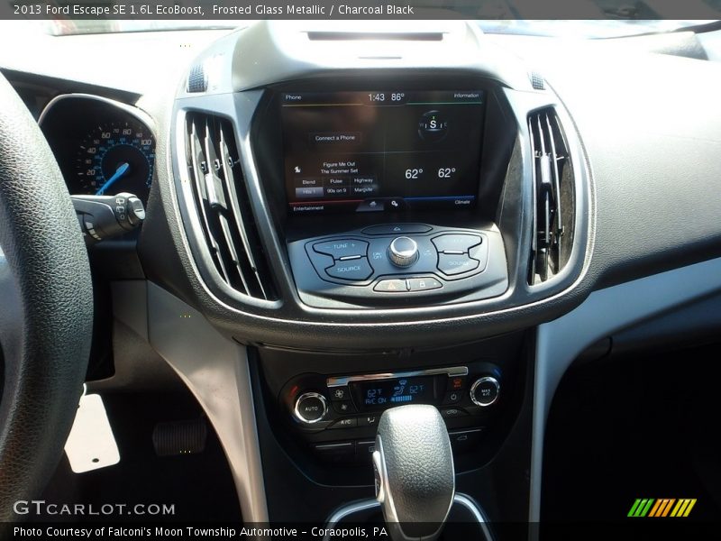 Frosted Glass Metallic / Charcoal Black 2013 Ford Escape SE 1.6L EcoBoost