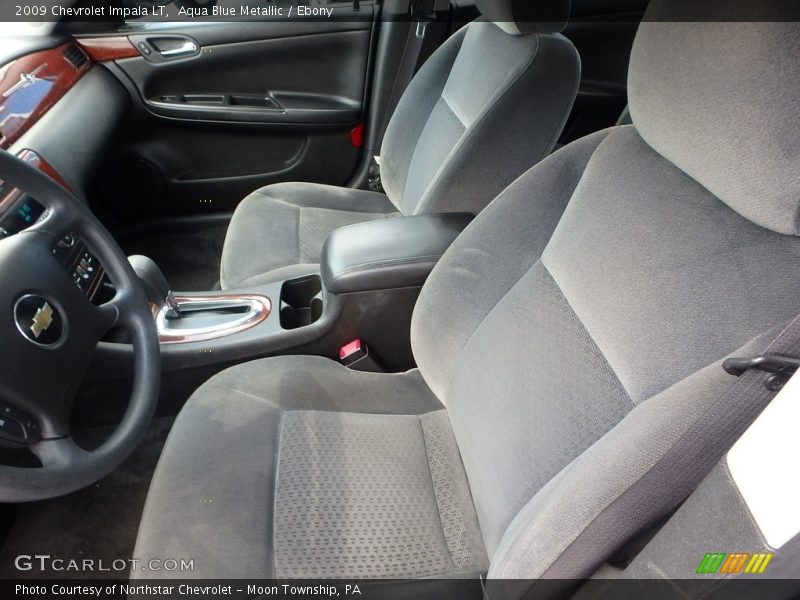 Aqua Blue Metallic / Ebony 2009 Chevrolet Impala LT
