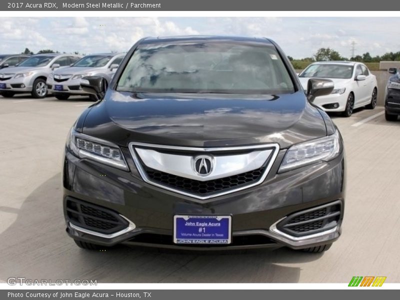 Modern Steel Metallic / Parchment 2017 Acura RDX