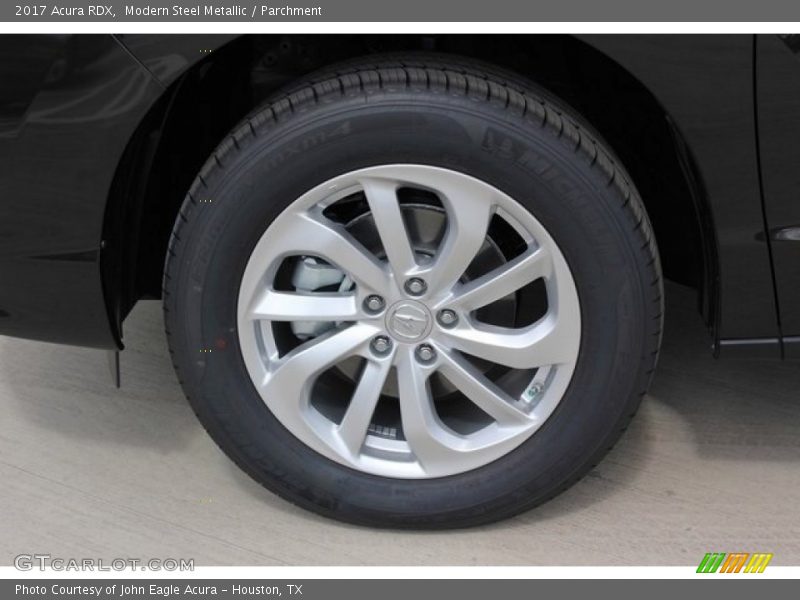 Modern Steel Metallic / Parchment 2017 Acura RDX