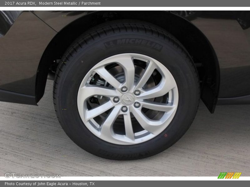 Modern Steel Metallic / Parchment 2017 Acura RDX