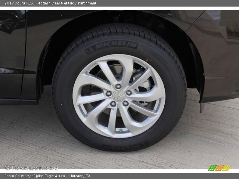 Modern Steel Metallic / Parchment 2017 Acura RDX