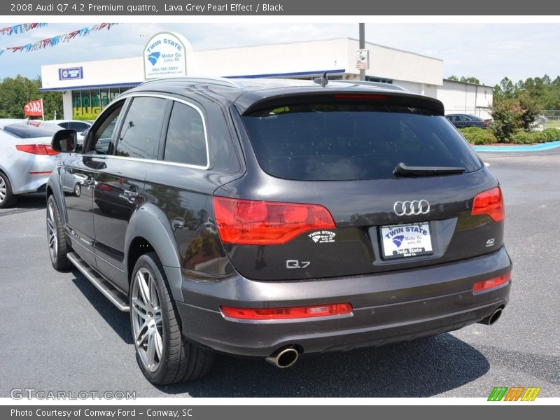 Lava Grey Pearl Effect / Black 2008 Audi Q7 4.2 Premium quattro