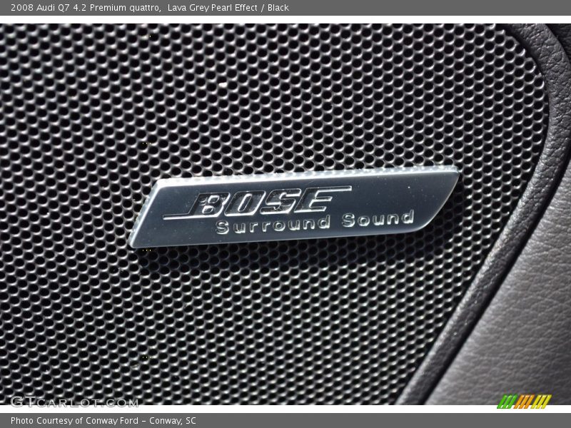 Lava Grey Pearl Effect / Black 2008 Audi Q7 4.2 Premium quattro