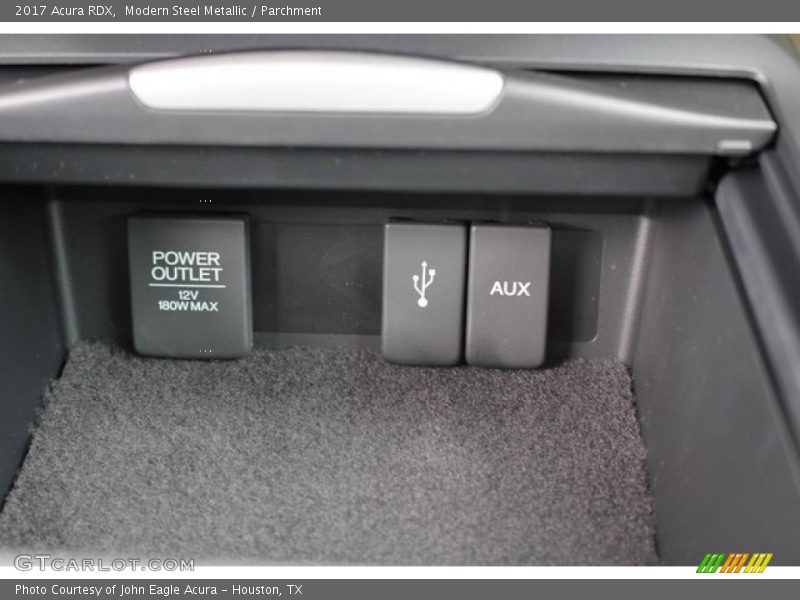 Modern Steel Metallic / Parchment 2017 Acura RDX