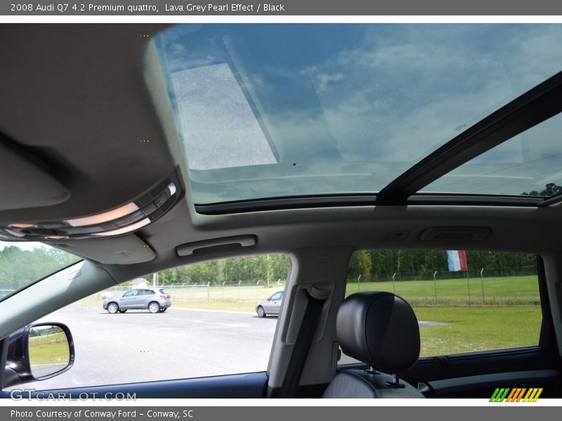 Lava Grey Pearl Effect / Black 2008 Audi Q7 4.2 Premium quattro