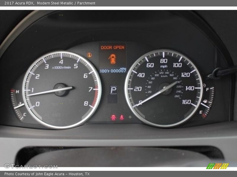 Modern Steel Metallic / Parchment 2017 Acura RDX