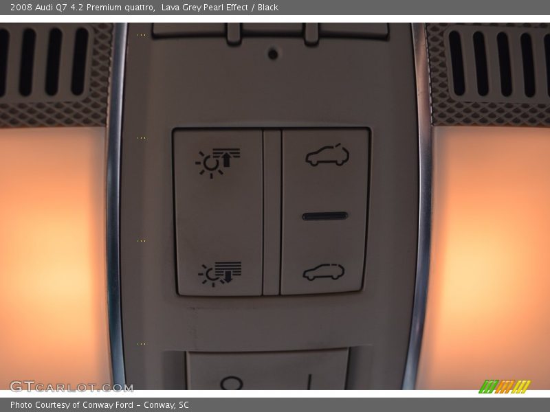 Lava Grey Pearl Effect / Black 2008 Audi Q7 4.2 Premium quattro