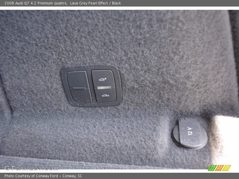 Lava Grey Pearl Effect / Black 2008 Audi Q7 4.2 Premium quattro