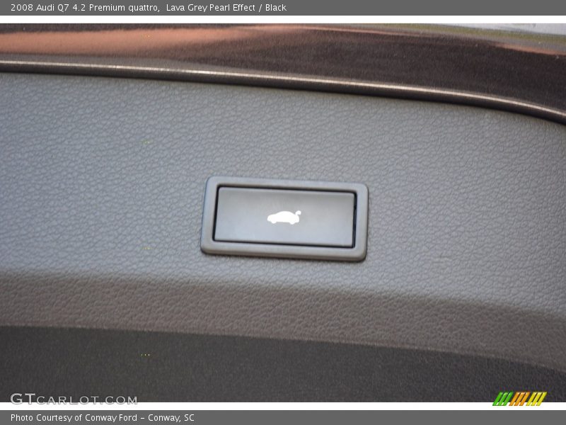 Lava Grey Pearl Effect / Black 2008 Audi Q7 4.2 Premium quattro