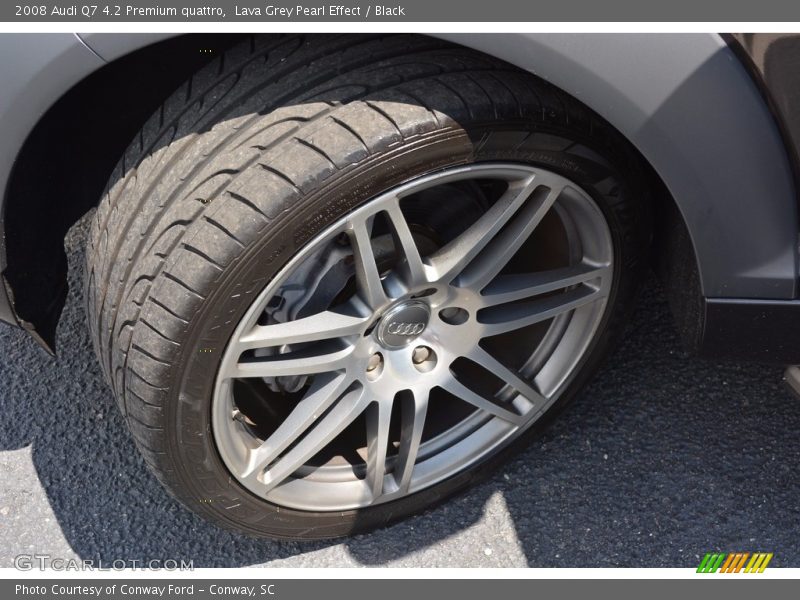 Lava Grey Pearl Effect / Black 2008 Audi Q7 4.2 Premium quattro