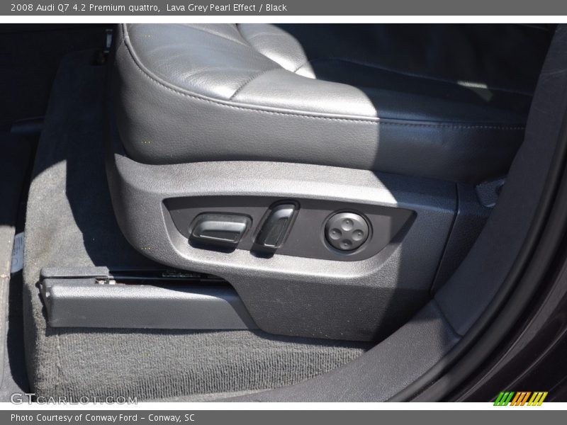 Lava Grey Pearl Effect / Black 2008 Audi Q7 4.2 Premium quattro