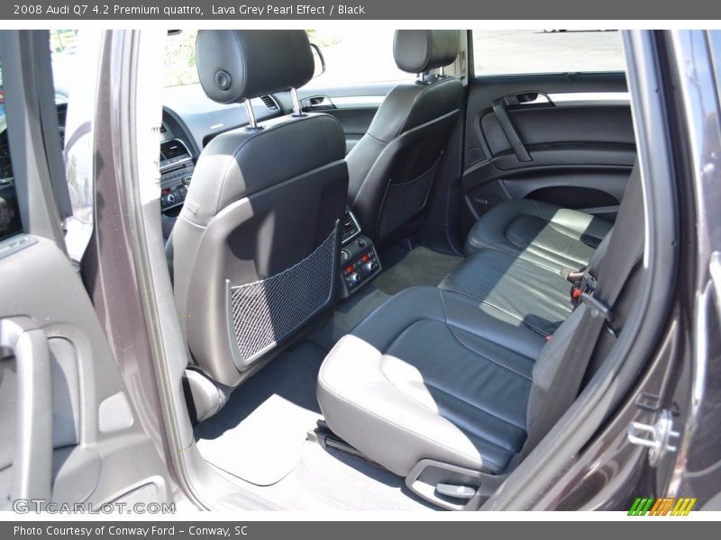 Lava Grey Pearl Effect / Black 2008 Audi Q7 4.2 Premium quattro