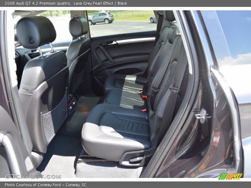 Lava Grey Pearl Effect / Black 2008 Audi Q7 4.2 Premium quattro