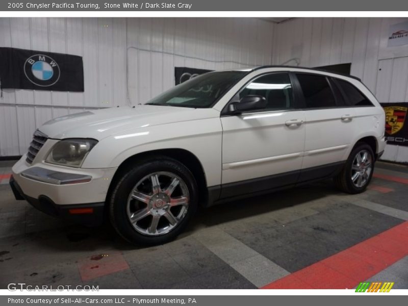 Stone White / Dark Slate Gray 2005 Chrysler Pacifica Touring