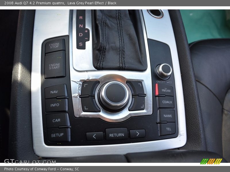 Lava Grey Pearl Effect / Black 2008 Audi Q7 4.2 Premium quattro