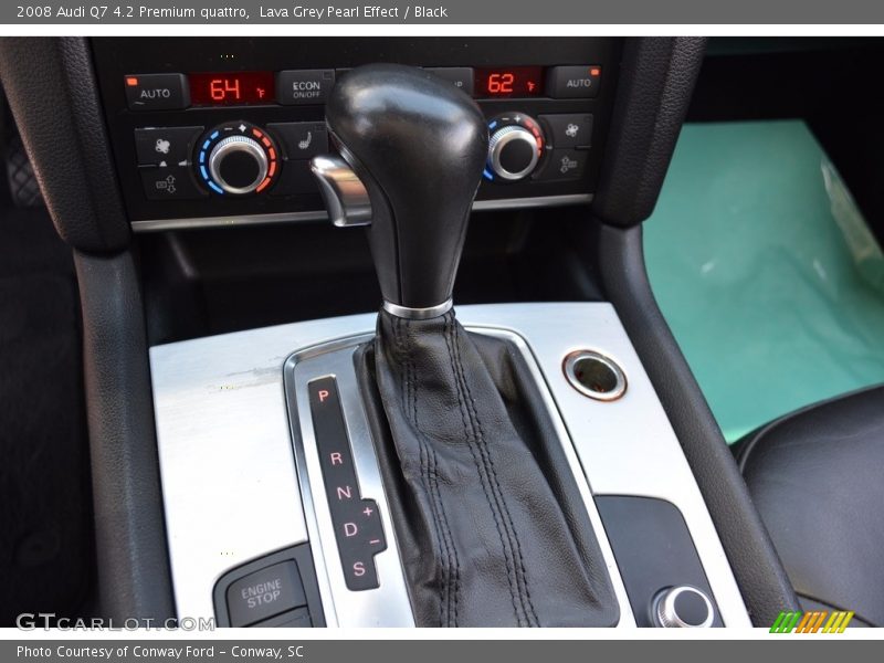 Lava Grey Pearl Effect / Black 2008 Audi Q7 4.2 Premium quattro