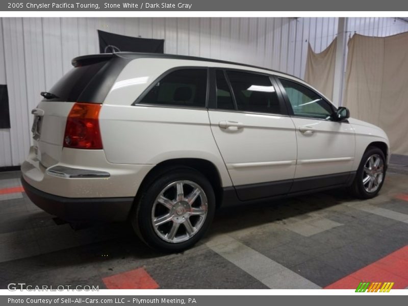 Stone White / Dark Slate Gray 2005 Chrysler Pacifica Touring