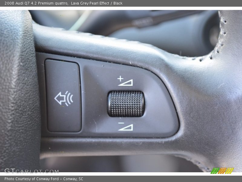 Lava Grey Pearl Effect / Black 2008 Audi Q7 4.2 Premium quattro