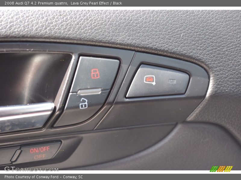 Lava Grey Pearl Effect / Black 2008 Audi Q7 4.2 Premium quattro