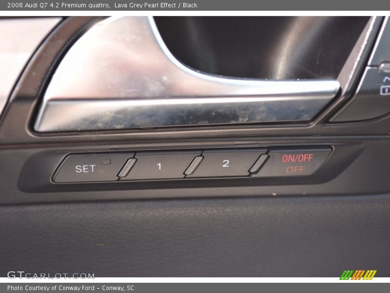 Lava Grey Pearl Effect / Black 2008 Audi Q7 4.2 Premium quattro