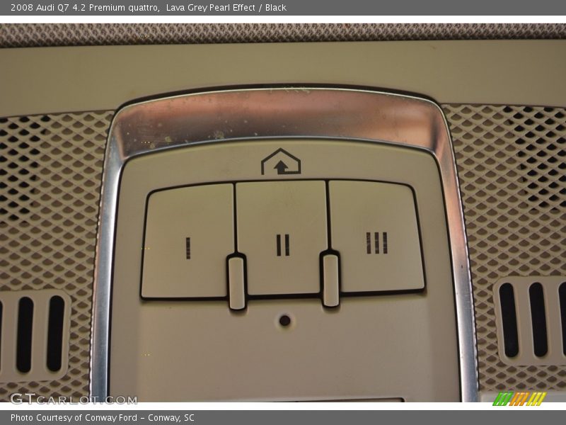 Lava Grey Pearl Effect / Black 2008 Audi Q7 4.2 Premium quattro