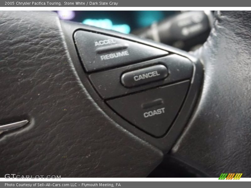 Stone White / Dark Slate Gray 2005 Chrysler Pacifica Touring