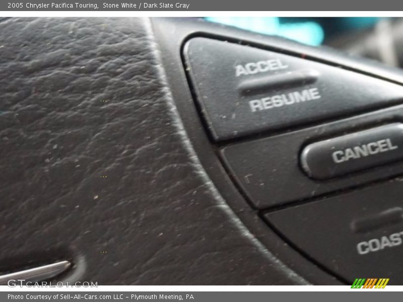 Stone White / Dark Slate Gray 2005 Chrysler Pacifica Touring