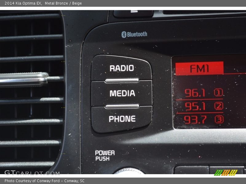 Metal Bronze / Beige 2014 Kia Optima EX