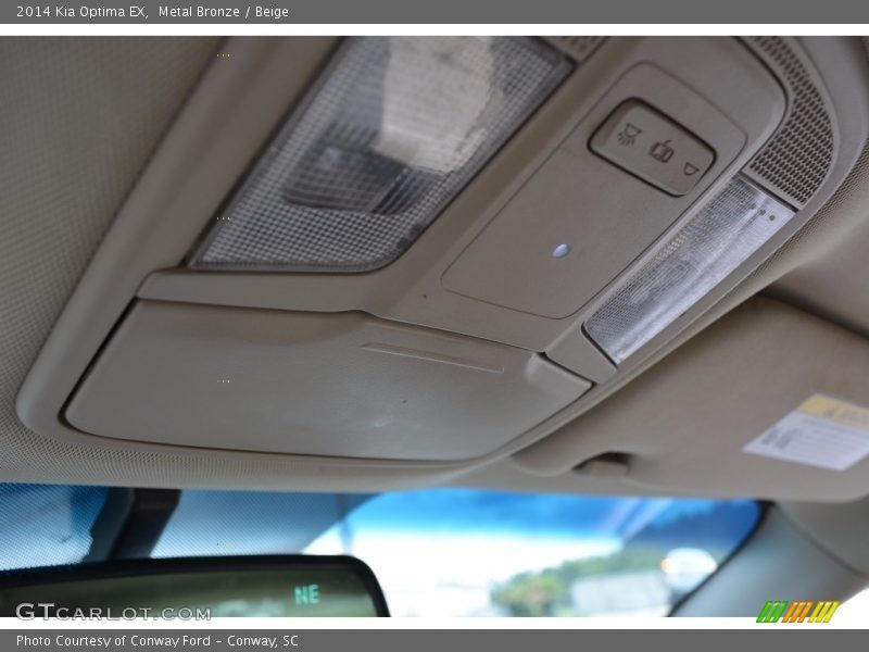 Metal Bronze / Beige 2014 Kia Optima EX