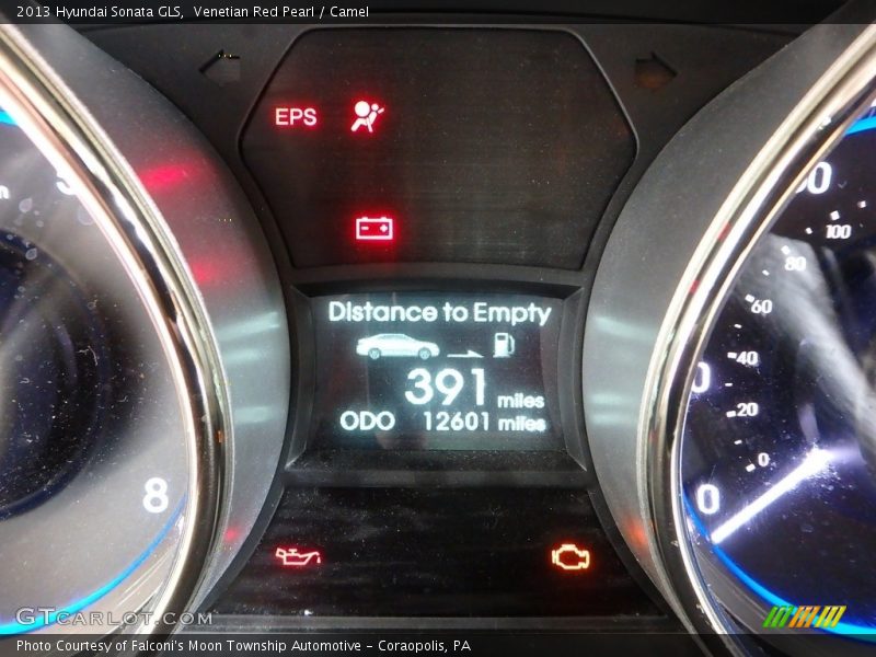 Venetian Red Pearl / Camel 2013 Hyundai Sonata GLS