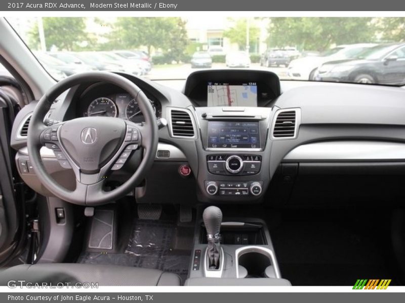 Modern Steel Metallic / Ebony 2017 Acura RDX Advance