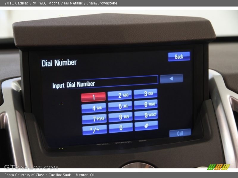 Mocha Steel Metallic / Shale/Brownstone 2011 Cadillac SRX FWD
